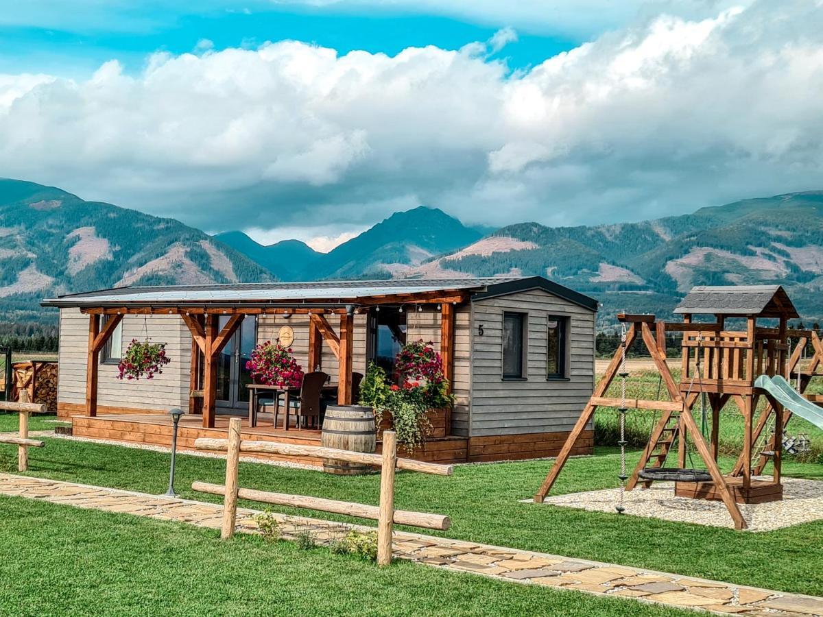 Liptovalley- Mobilne Domy S Wellnessom Liptovská Kokava Buitenkant foto