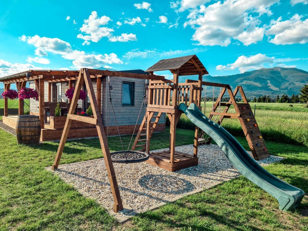 Liptovalley- Mobilne Domy S Wellnessom Liptovská Kokava Buitenkant foto