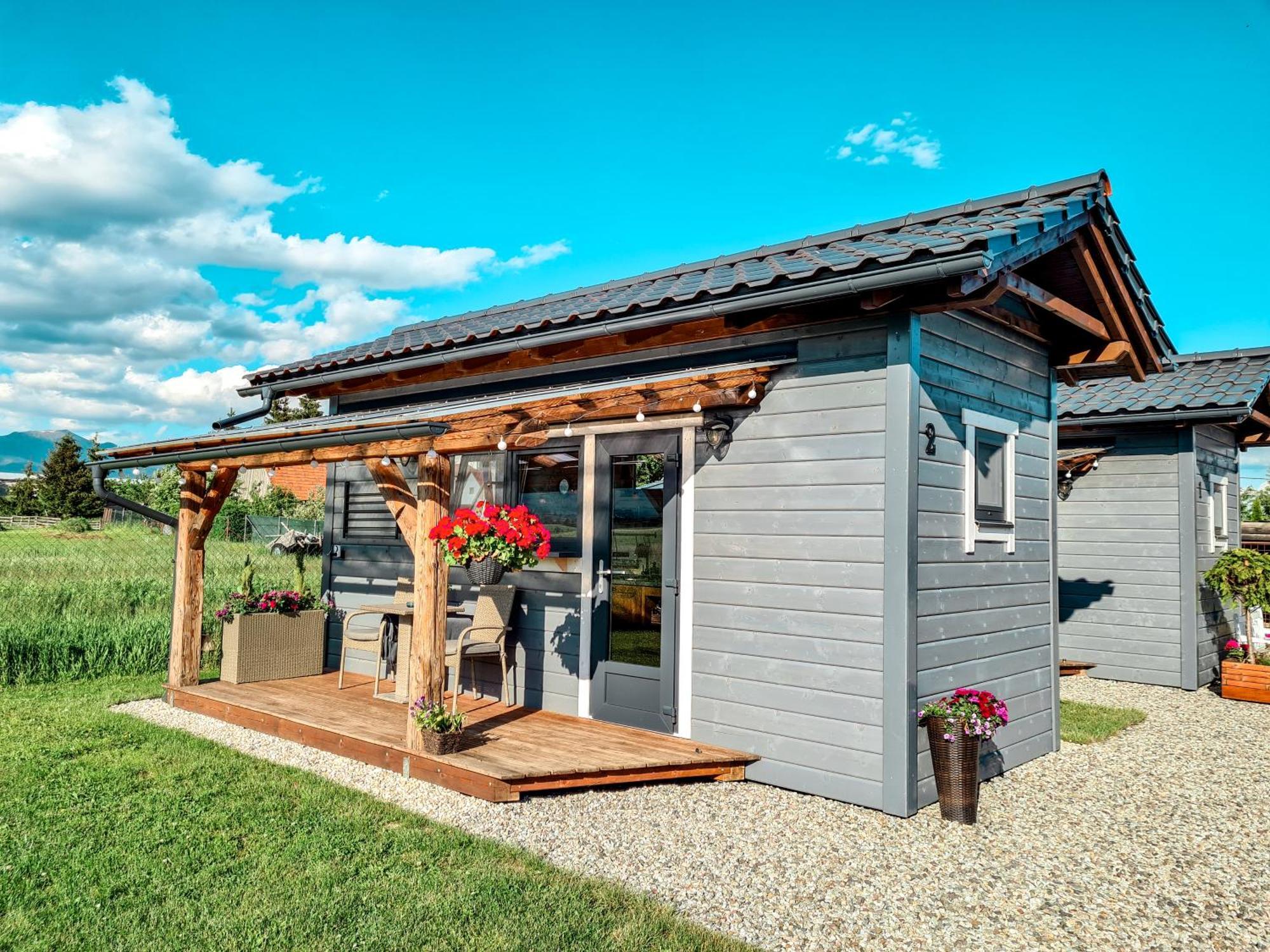 Liptovalley- Mobilne Domy S Wellnessom Liptovská Kokava Buitenkant foto