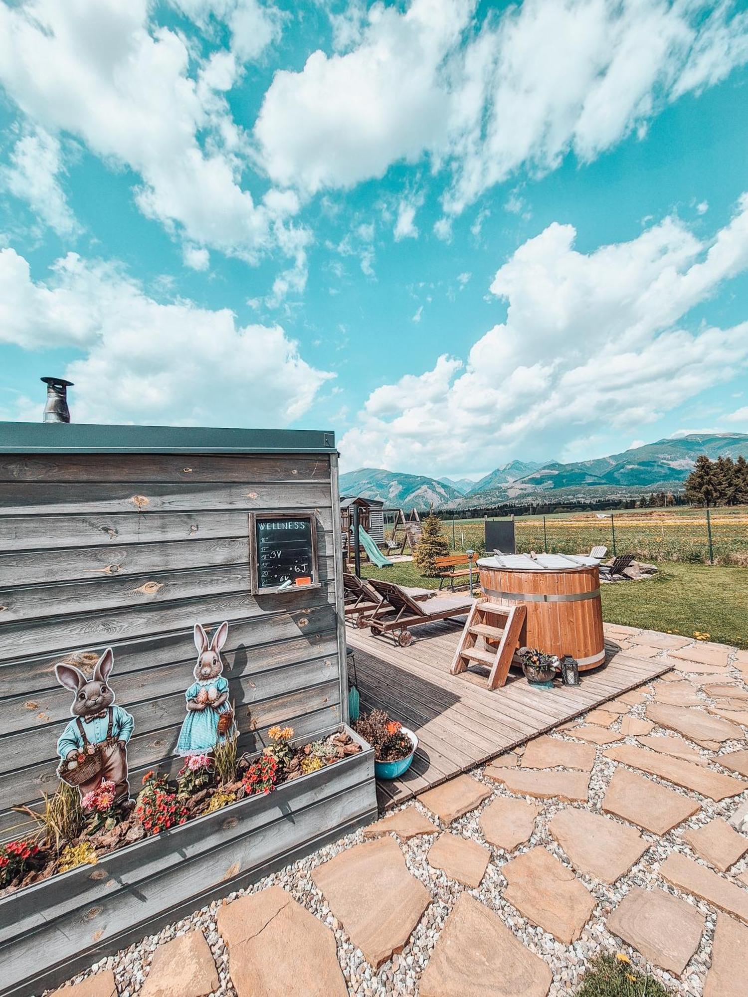 Liptovalley- Mobilne Domy S Wellnessom Liptovská Kokava Buitenkant foto