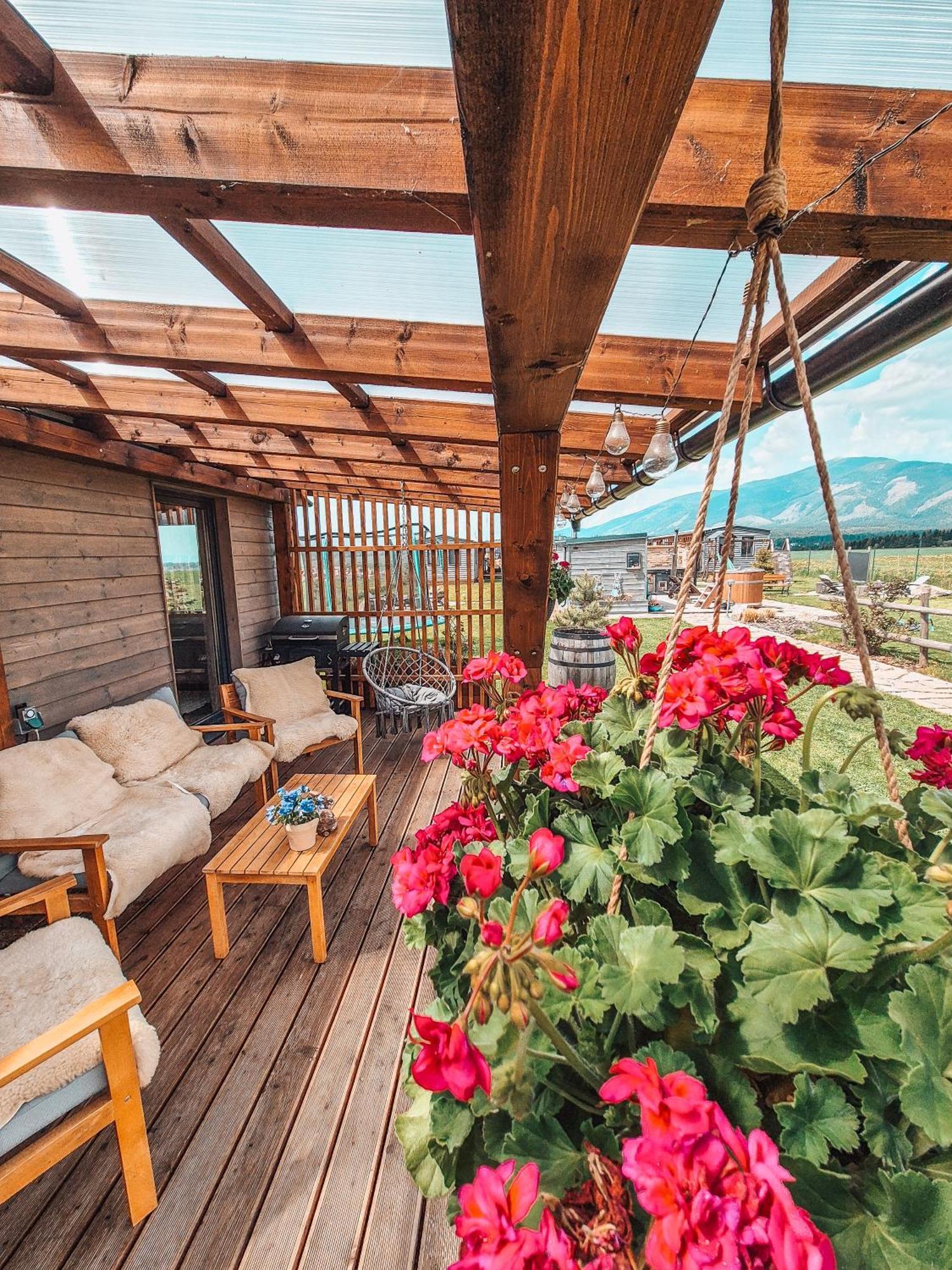 Liptovalley- Mobilne Domy S Wellnessom Liptovská Kokava Buitenkant foto
